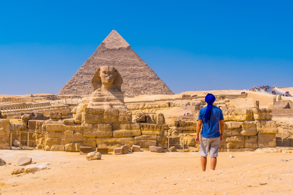 Great sphinx of giza Egypt Tour Packages Explore Nile Cruise Pyramids Flyspot Travels